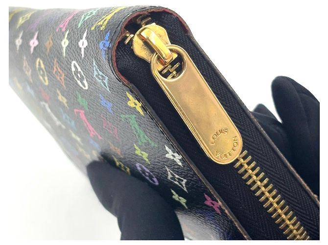 Carteira Zippy Louis Vuitton Monogram Black Preto - vista 9