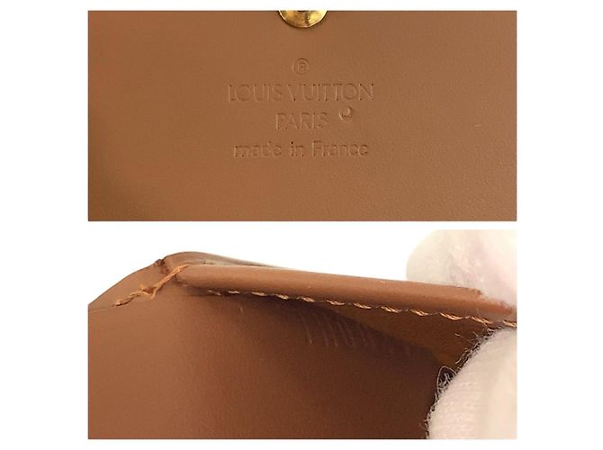 Portafoglio Compatto Louis Vuitton Vernis Marrone - vista 3