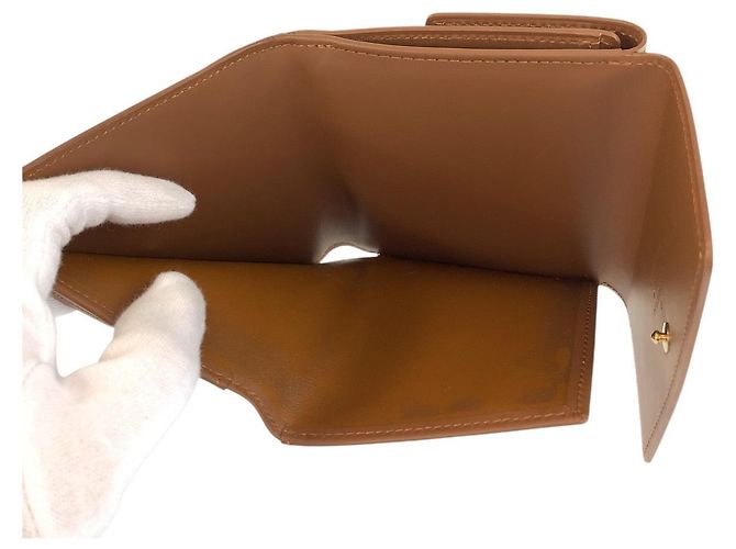 Portafoglio Compatto Louis Vuitton Vernis Marrone - vista 5
