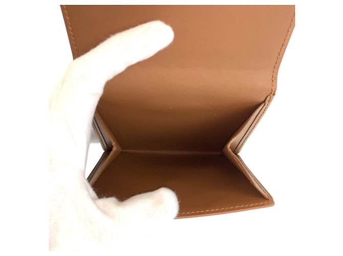 Portafoglio Compatto Louis Vuitton Vernis Marrone - vista 6