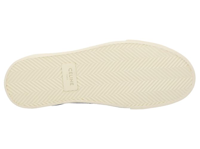 Céline Sneaker in pelle Celine Triomphe TR01L Blue - vista 5