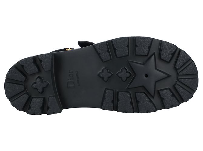 Oblique Sandali con piattaforma Dioract di Dior Nero - vista 4