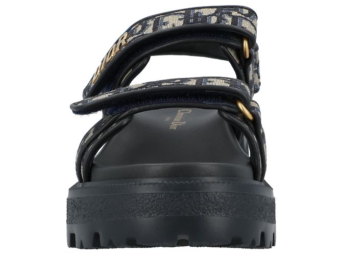 Oblique Sandali con piattaforma Dioract di Dior Nero - vista 5