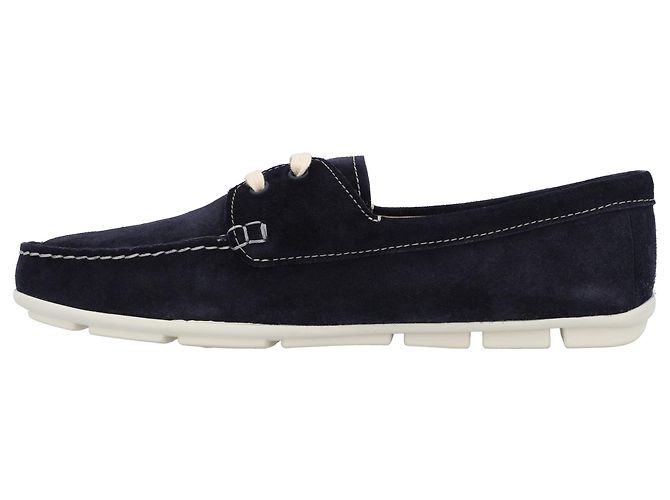 Mocassini in scamosciato Prada nero Scarpe da donna - vista 3