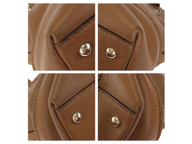 Gucci Marrakech Ledertote Bag Braun - Ansicht 3