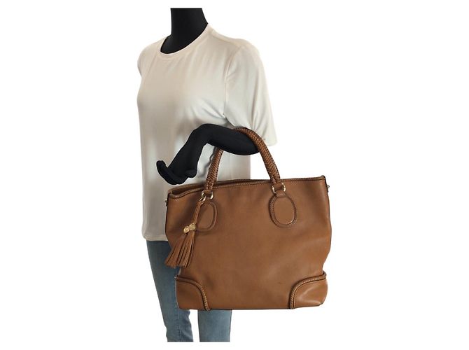 Gucci Marrakech Ledertote Bag Braun - Ansicht 7