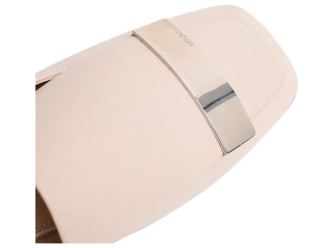 Mocassini Sergio Rossi SR1 Convertible in pelle di agnello beige - vista 11