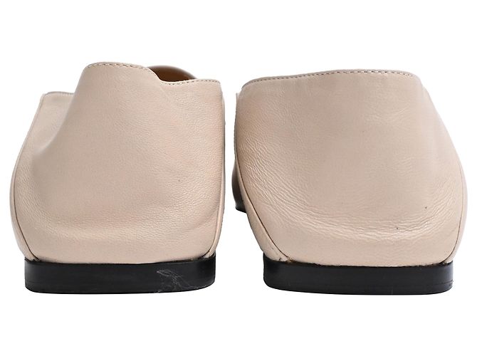 Mocassini Sergio Rossi SR1 Convertible in pelle di agnello beige - vista 3