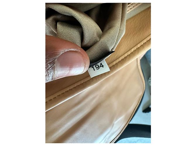 Borsa Hobo Miu Miu Matelasse Coffer in pelle beige - vista 12
