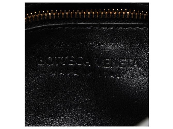 Borsa a tracolla maxi Cassette in agnello Bottega Veneta Nero - vista 7