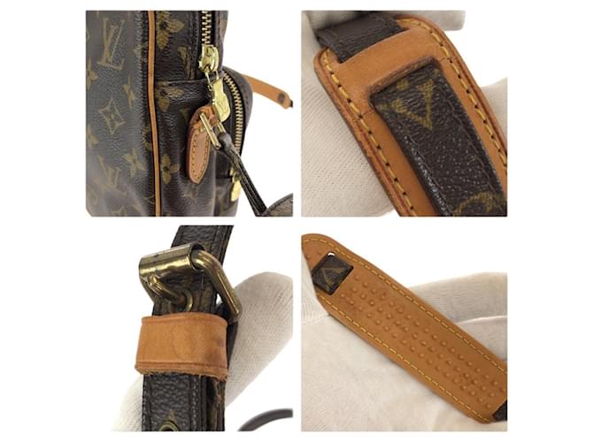 Borsa Messenger Louis Vuitton Monogram Amazon Marrone - vista 5
