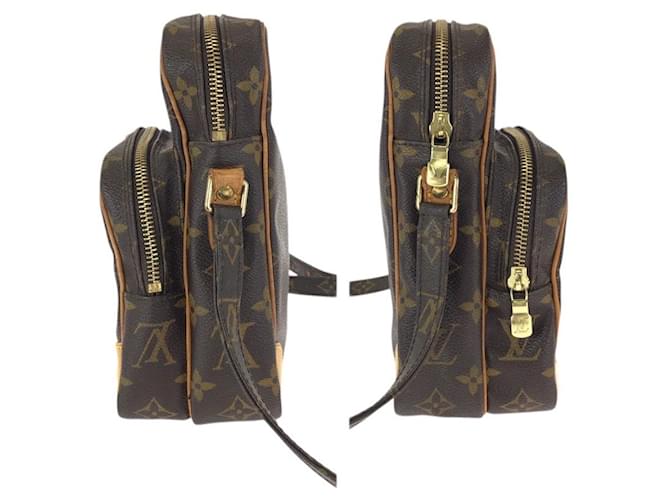 Borsa Messenger Louis Vuitton Monogram Amazon Marrone - vista 8