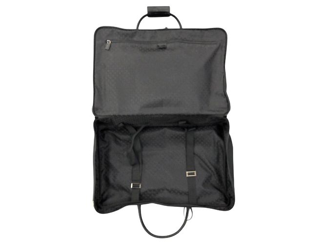 Borsa Boston Gucci in tela e pelle 2WAY Nero - vista 8