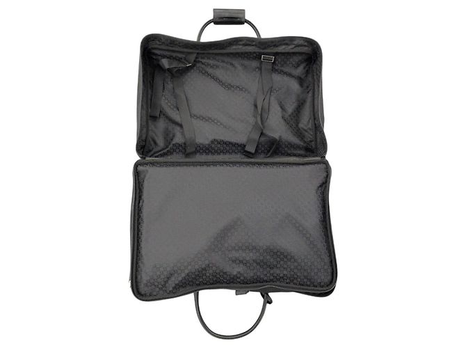 Borsa Boston Gucci in tela e pelle 2WAY Nero - vista 9