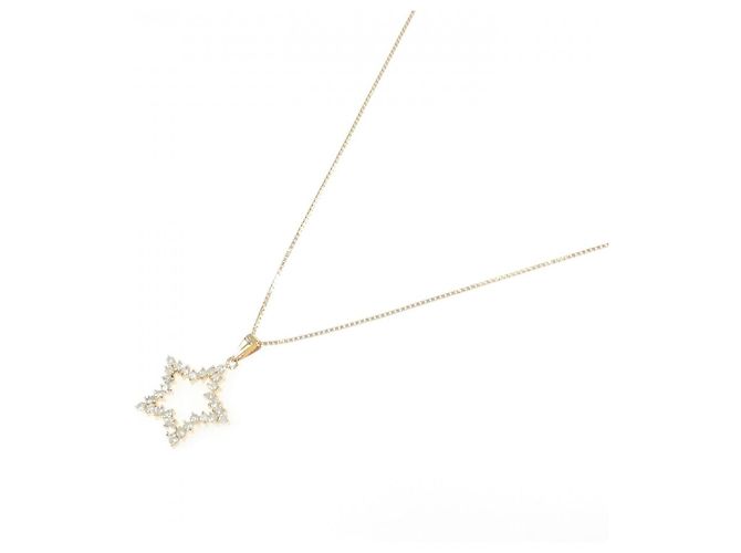 Autre Marque Collana con Diamanti Au750 D'oro - vista 2