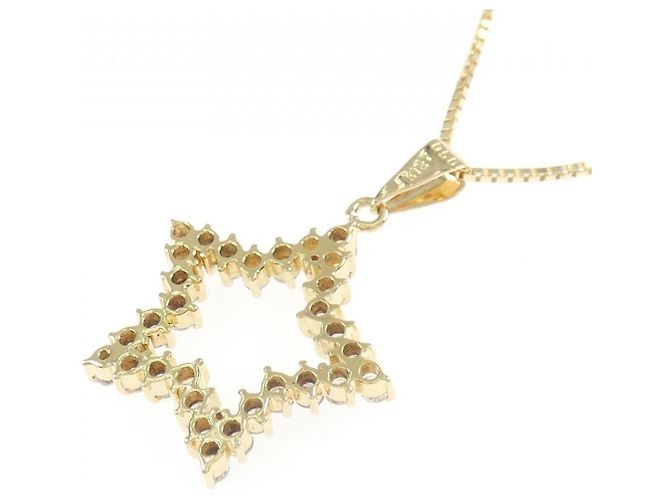 Autre Marque Collana con Diamanti Au750 D'oro - vista 4