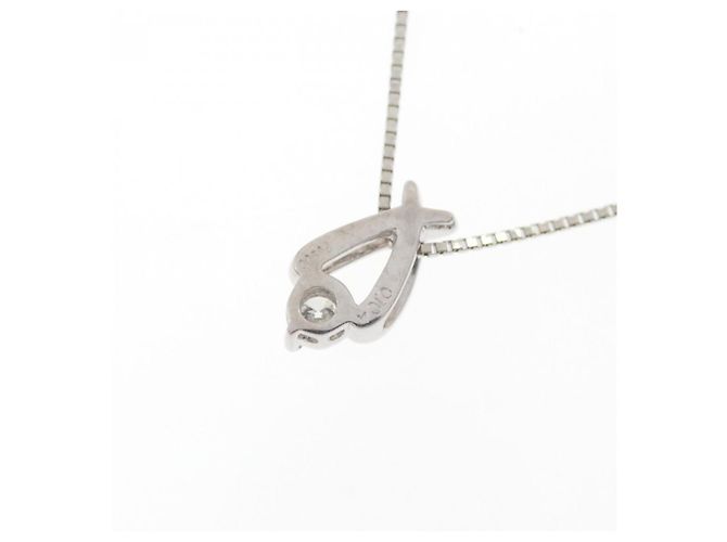 Autre Marque Collana in platino e diamanti Argento - vista 4