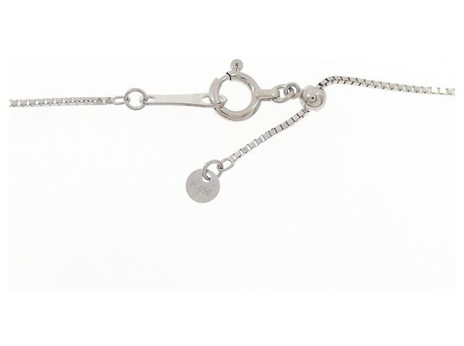 Autre Marque Collana in platino e diamanti Argento - vista 5