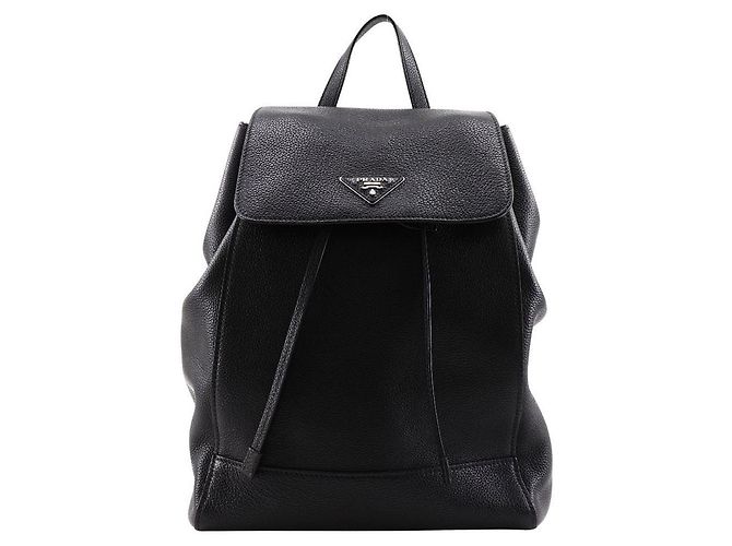Prada 1BZ007 Calf 2way Backpack Black - view 2