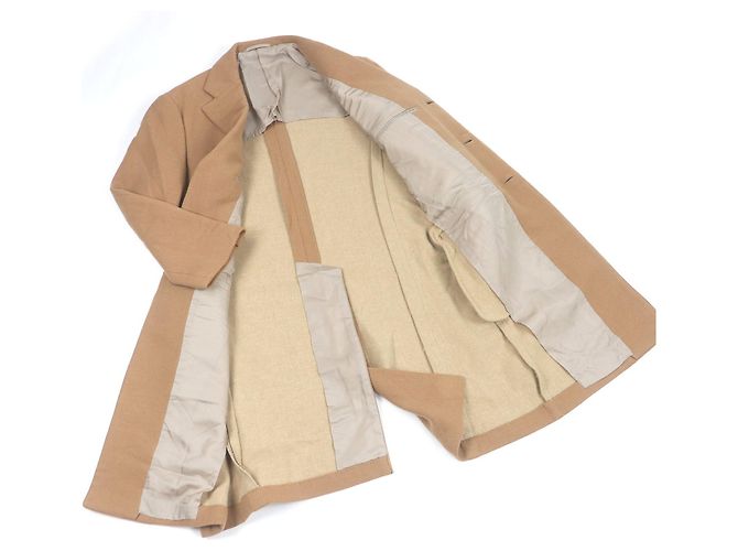 Autre Marque Langer Kaschmir Mantel Sartoria Ring Chester Coat Beige Kamel - Ansicht 3