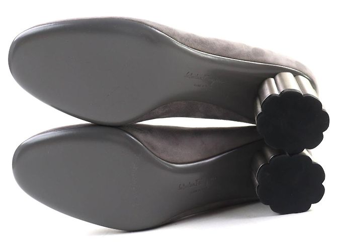 Pumps Salvatore Ferragamo Grau - Ansicht 7
