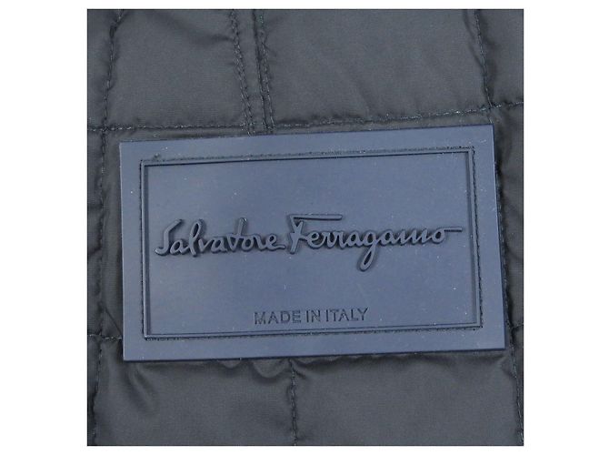Polyesterjacke Salvatore Ferragamo Blau Marineblau - Ansicht 7