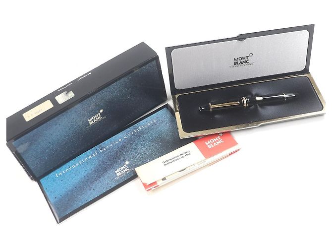 Montblanc Meisterstück Au750 Füllfederhalter Schwarz - Ansicht 2