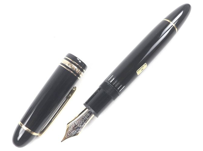 Montblanc Meisterstück Au750 Füllfederhalter Schwarz - Ansicht 3
