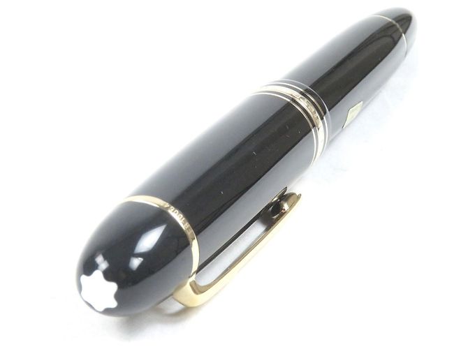 Montblanc Meisterstück Au750 Füllfederhalter Schwarz - Ansicht 4