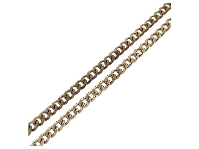Pendente quadrato CC in metallo Chanel D'oro - vista 3