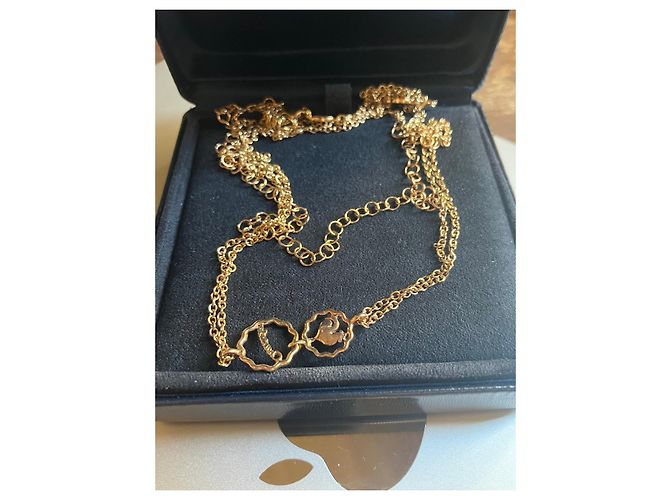 Autre Marque Chantecler Capri Collana Lunga in Oro Giallo 9kt D'oro - vista 15