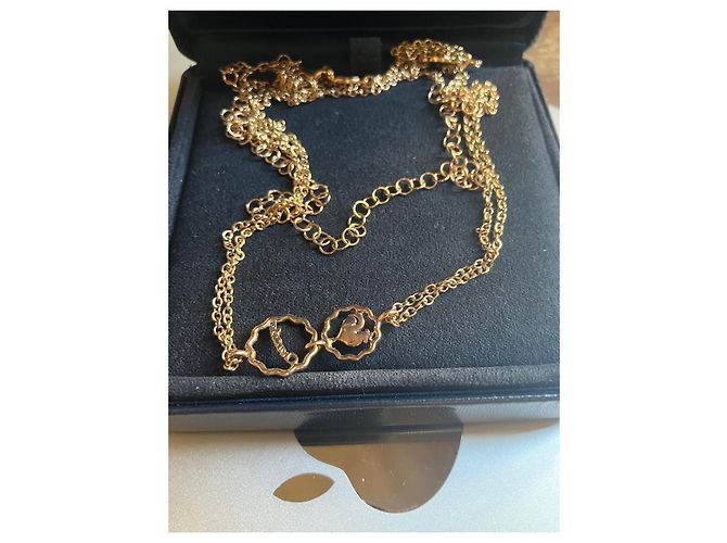 Autre Marque Chantecler Capri Collana Lunga in Oro Giallo 9kt D'oro - vista 18