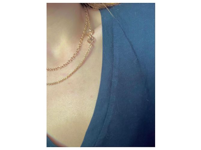 Autre Marque Chantecler Capri Collana Lunga in Oro Giallo 9kt D'oro - vista 7