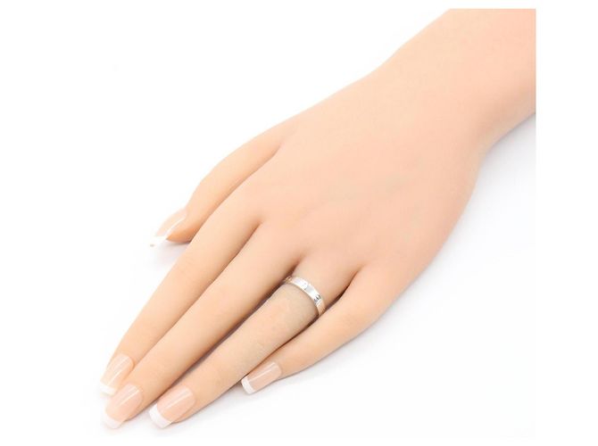 Cartier Mini Love Ring aus 18K Weißgold Silber - Ansicht 6
