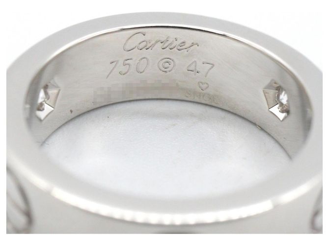 Anello Love di Cartier in oro bianco 18K Argento - vista 4