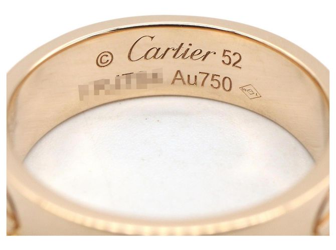 Anello Love di Cartier in oro rosa 18K D'oro - vista 3
