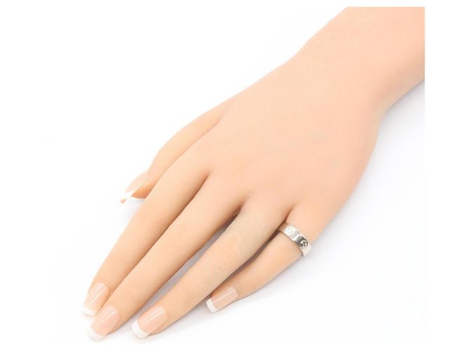Cartier Love Ring aus 18K Weißgold Silber - Ansicht 7