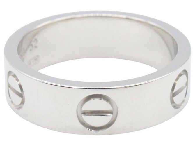Cartier Love Ring aus 18K Weißgold Silber - Ansicht 2