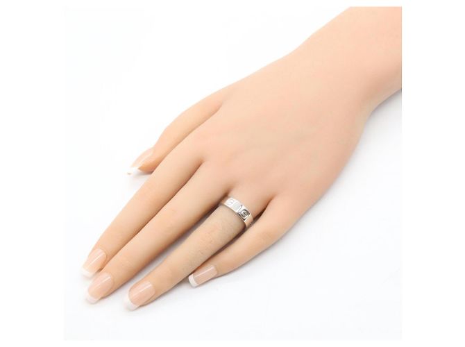 Cartier Love Ring aus 18K Weißgold Silber - Ansicht 6
