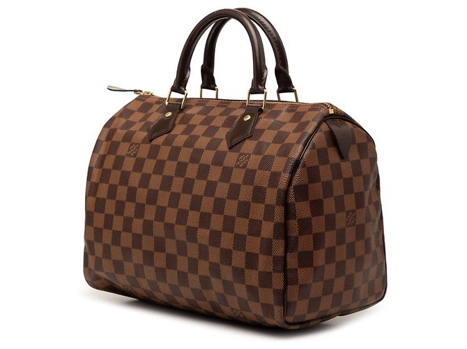 Borsa Louis Vuitton Damier Speedy 30 Marrone - vista 2