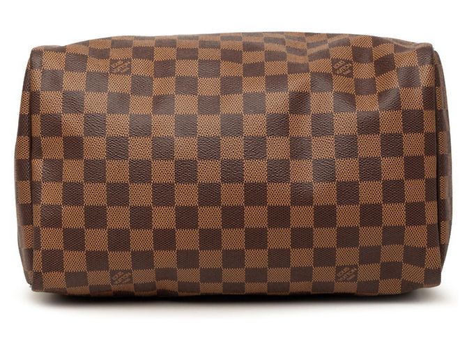 Borsa Louis Vuitton Damier Speedy 30 Marrone - vista 3