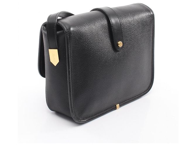 Schultertasche aus schwarzem Leder Yves Saint Laurent - Ansicht 2