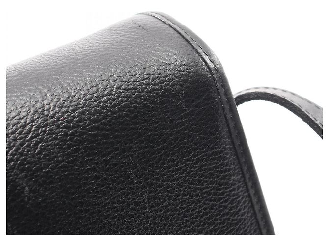 Schultertasche aus schwarzem Leder Yves Saint Laurent - Ansicht 7