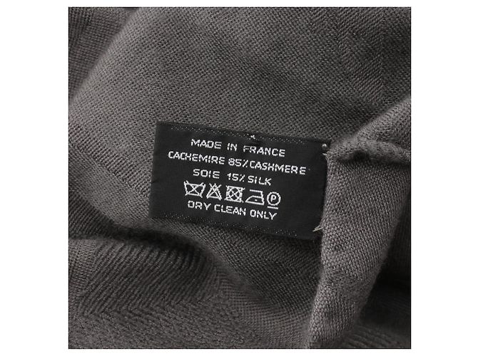Stola New Libris Hermès in grigio Marrone - vista 4