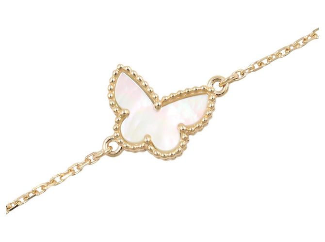 Bracciale Van Cleef & Arpels Oro Giallo Bianco D'oro - vista 4