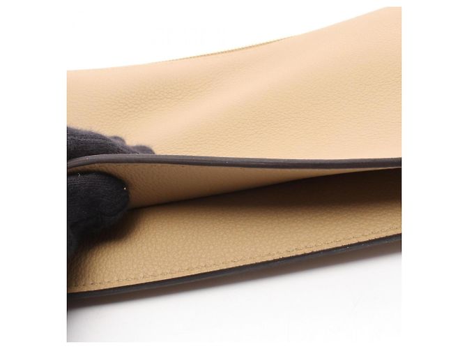 Hermès Borsa a tracolla Hermes Zip Ango To Go Chaine d'Ancre Marrone - vista 7