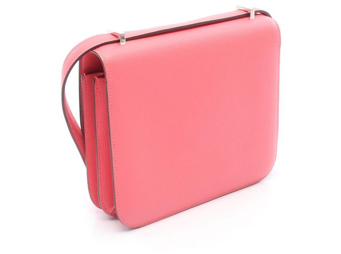 Hermès Hermes Constance 3 Mini Schultertasche Pink - Ansicht 2