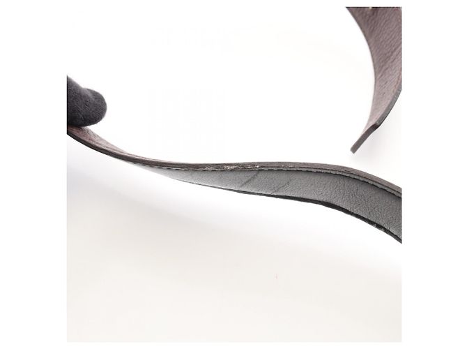 Hermès Hermes H O Carre Reversible Leather Belt for Men Brown Black - view 10