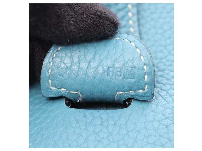 Hermès Borsa a tracolla Hermes Evelyne 3 Trois PM Blue Jean - vista 5