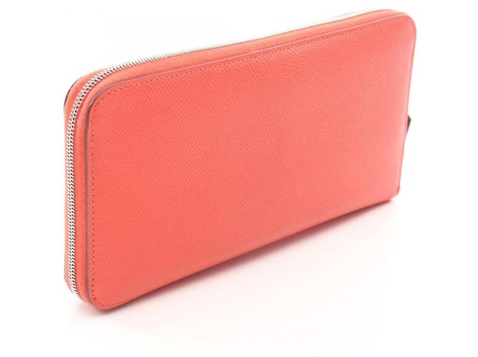 Cartera larga de cuero Epsom rojo Hermès Roja - vista 2